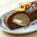 Terrine van peperkoek met peer