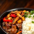 Thais recept met runderreepjes en citroengras