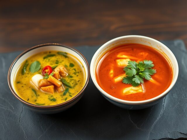 Thaise curries (Groen en Rood)