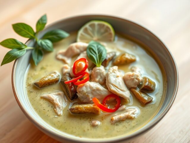 Thaise groene curry