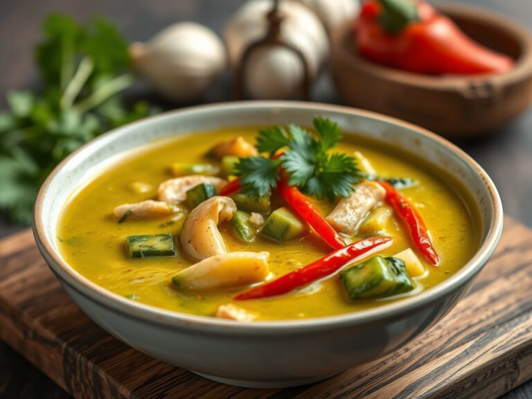 Thaise groene curry