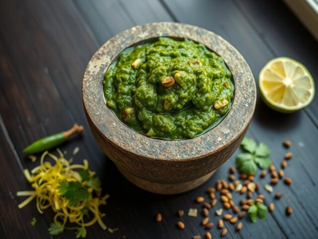 Thaise groene currypasta