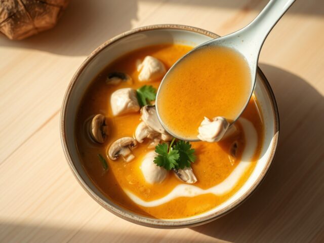 Thaise kippensoep