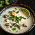 Thaise kokos paddenstoelen soep (Tom Kha Hed Fang )