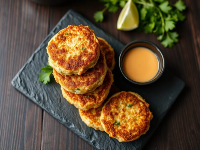 Thaise krab koekjes