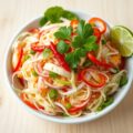 Thaise krabsalade met pepertjes