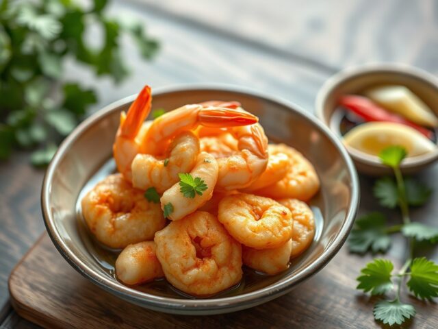 Thaise loempia’s met garnalen en krabvlees