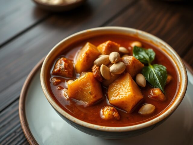Thaise masaman curry