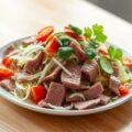 Thaise rosbiefsalade