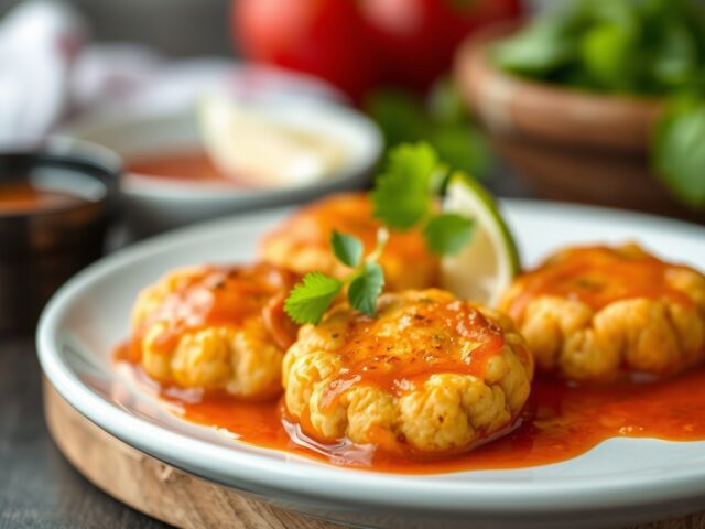 Thaise viskoekjes — AI-gegenereerde illustratie