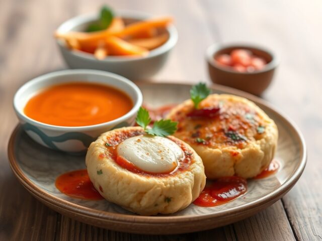 Thaise viskoekjes — AI-gegenereerde illustratie