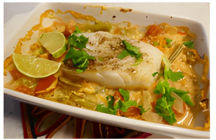 Thaise visschotel uit de oven