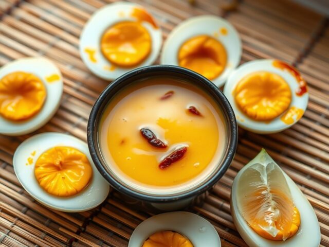 Thaise zoute eiersaus