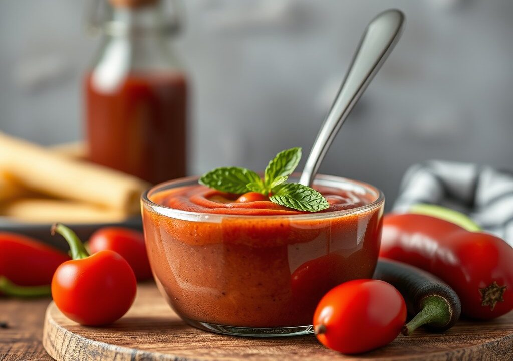 The smoothy saus! — AI-gegenereerde illustratie