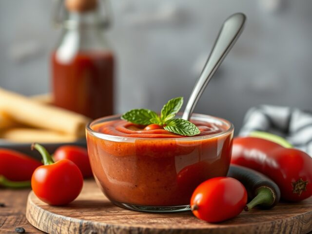 The smoothy saus! — AI-gegenereerde illustratie