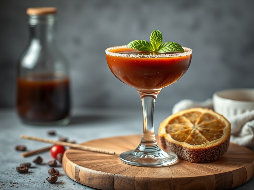 Tia Maria, AI-gegenereerde illustratie