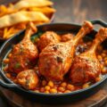 Tikka Masala kip uit de oven