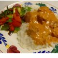 Tikki Masala Gehaktballen, gemengde groente en een romig sausje