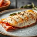 Tilapiafilet in een rauweham jasje