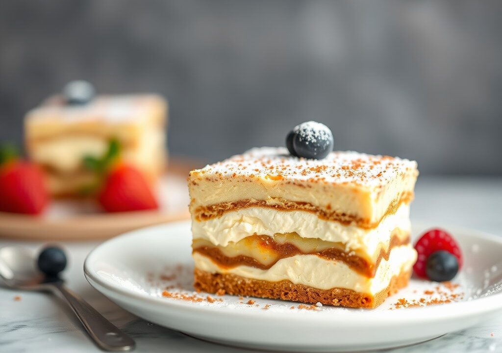 Tiramisu — AI-gegenereerde illustratie