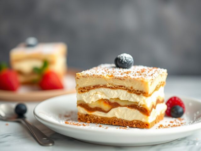 Tiramisu — AI-gegenereerde illustratie