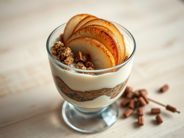 Tiramisu met peertjes