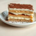 Tiramisu met weinig alcohol