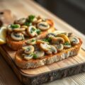 Toast champignon