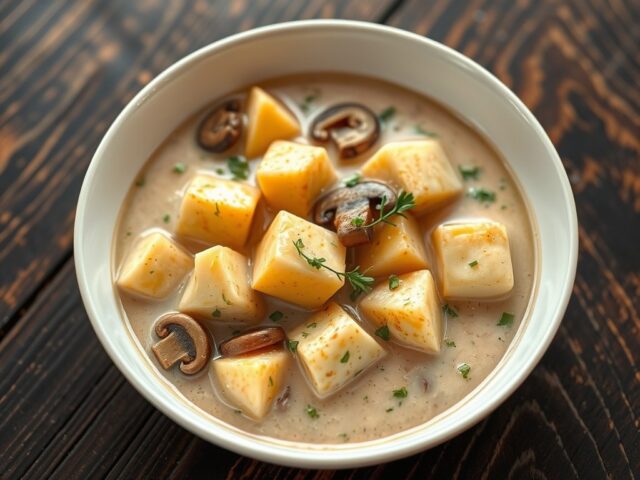 Tofu nach zürcher art (Tofugerecht uit Zurich)