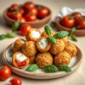Tomaat-mozzarellabolletjes