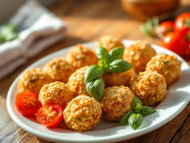 Tomaat-mozzarellabolletjes