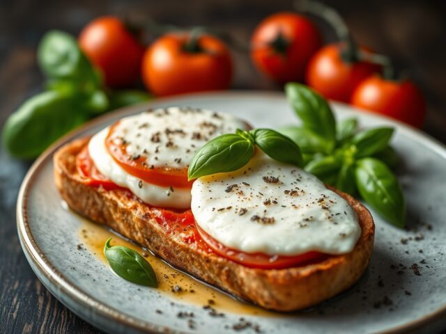 Tomaten-Mozzarella-filet.