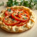 Tomaten-paprika halfom taart