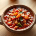 Tomaten-paprikastoofpot