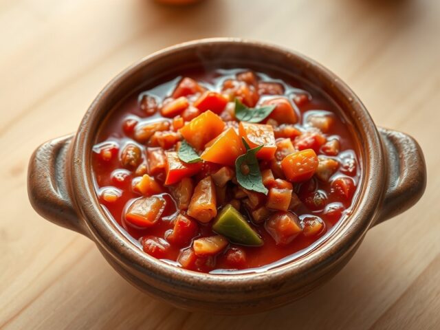 Tomaten-paprikastoofpot