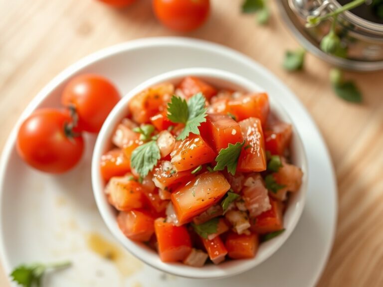 Tomaten Salza van Gordon Ramsay