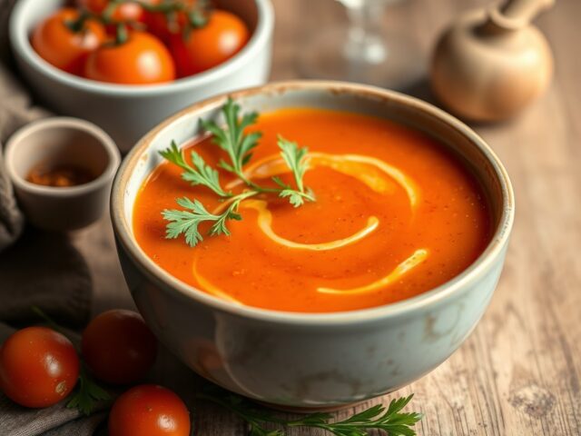 Tomaten-selderijsoep met noilly prat