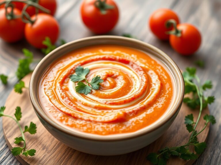 Tomatencremesoep (crema di pomodori)