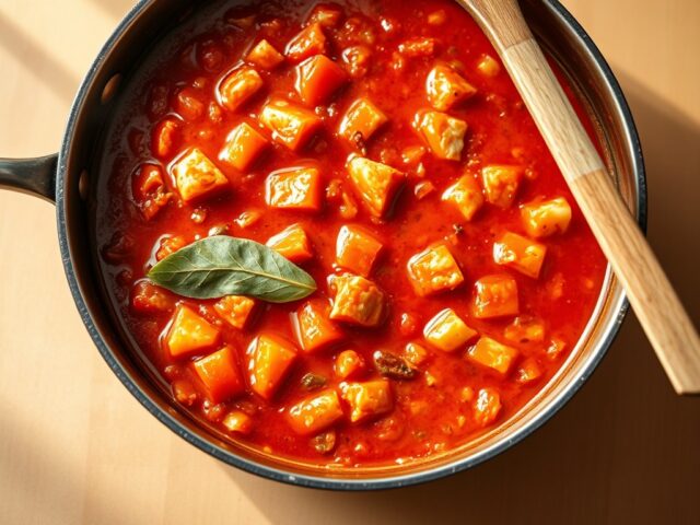 Tomatensaus met tonijn