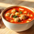 Tomatensoep met balletjes