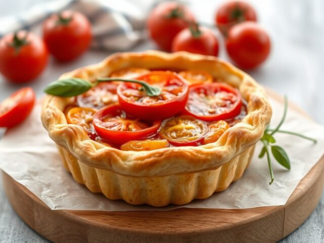 tomatentaart van guylaine