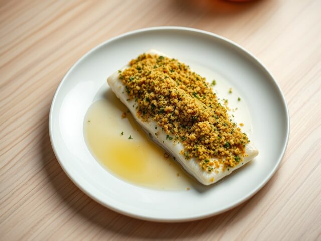Tongfilet met Kruidenkorstje