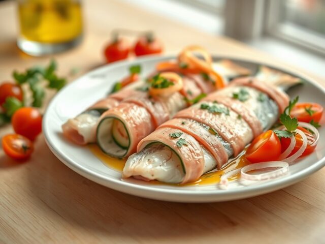 Tongfilets met courgettes
