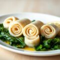 Tongrolletjes met citroensaus