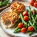 Tonijnkoekjes met stoomgroenten