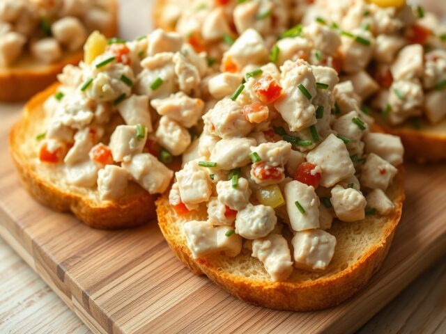 Tonijnsalade voor op toastjes of brood