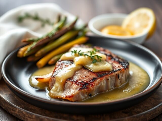 Tonijnsteak met Choronsaus