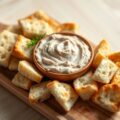 Tonnato dip met focacciabrood