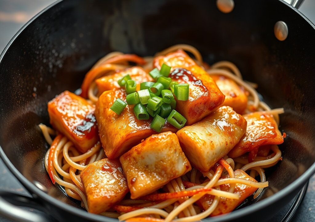 Tori teriyaki, AI-gegenereerde illustratie