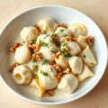 Tortellini met supersnelle walnoot – mascarpone saus